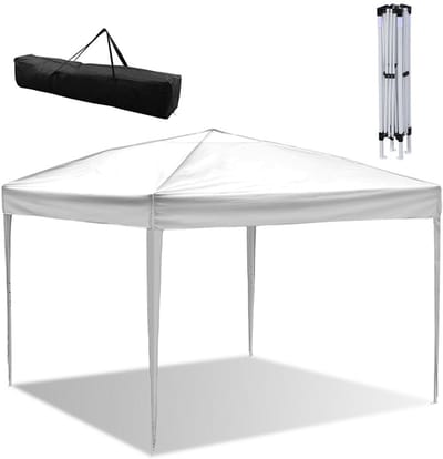Partytent 3x3m Paviljoen Opvouwbaar en Waterdicht Feesttent wit