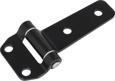 Scharnier - 140 x 63mm - Gegalvaniseerd - Zwart
