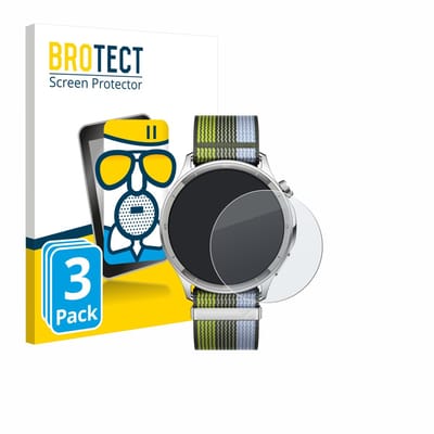 BROTECT - Screenprotector voor Oppo Watch S - Folie Beschermfolie Beschermglas matte 3 Stuks