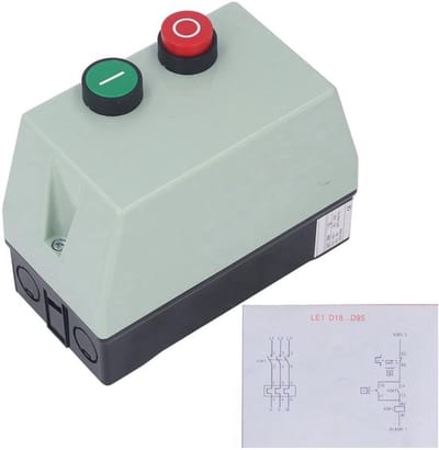 Dailygoody - Elektrische Motor Starter - 2.2Kw - Ip55 - 1-Fase en