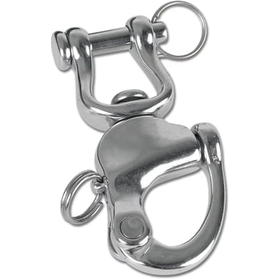 Waldhausen Special Karabijnhaak Zilver 9 cm