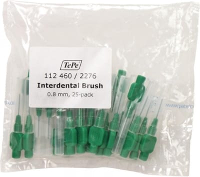 TePe Interdentale Ragers Origineel 0,8 mm Groen - 3 x 25 stuks - Voordeelverpakking
