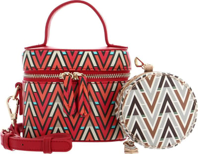 VALENTINO Schoudertas Avondtas Tonic Princess Bag Rosso / Multicolor Veelkleurig
