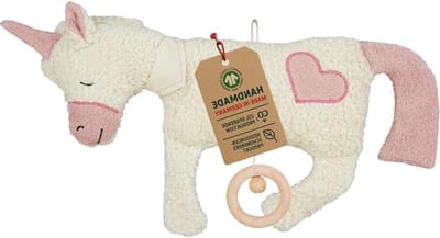 Muziekdoos Unicorn - Knuffel Melodie - Baby Rustig Krijgen - 100% Biologisch Katoen - 38 x 22 cm - Niet gespecificeerd