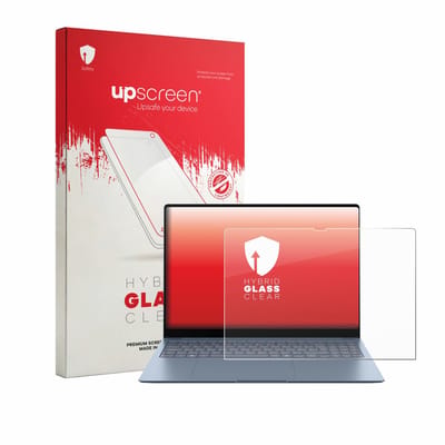 upscreen - Screenprotector voor Samsung Galaxy Book6 Edge 16" - Folie Beschermfolie Beschermglas transparant