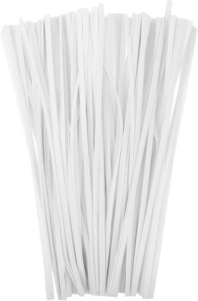 Hoed Inzetstukken - Vormbehoud Strips - Petten Modelleren - Herbruikbaar Non-woven - 200 Stuks - Wit