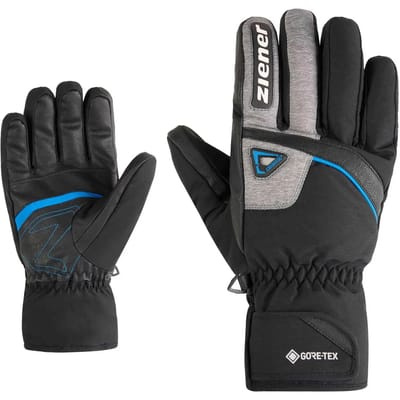 Ziener Galiso-z Gtx+ Gore Plus Warm Handschoenen Zwart 8 Man