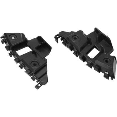 2 STUKS Voorbumper Steunbeugel 5C6807184 Sterke Taaiheid Stevig Zwart voor Auto black