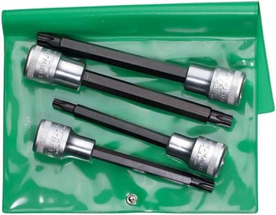 Schroevendraaier Socket Set - Torx Schroevendraaiers - Vastzetten Schroeven - Binnen Torx Profiel - 4 Stuks - null