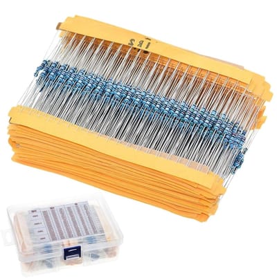 Weerstanden Set - Elektronica Componenten - Circuit Ontwerp - 600 Stuks Assortiment - 10 Ohm tot 1M Ohm