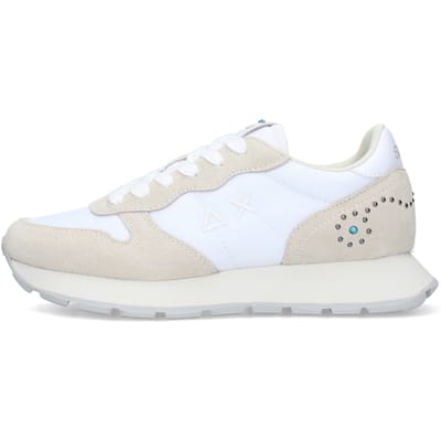 SUN68 Ally Studs - Dames Sneakers Schoenen Wit Z36205-01 , Maat: EU 37