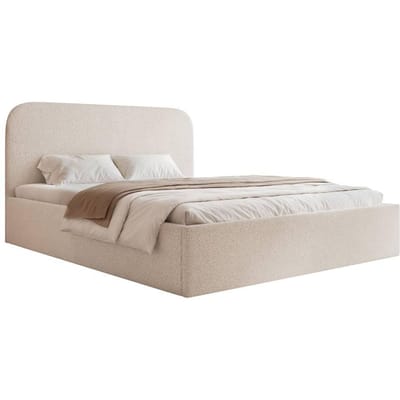 Bedframe Fia 180x200 bouclé met opbergruimte | NADUVI Collection