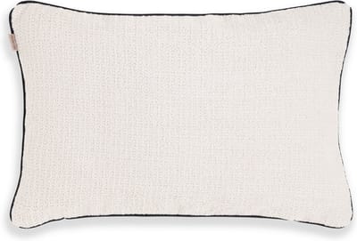 Knit Factory Snooze Sierkussen - Rechthoekig kussen - Kussen woonkamer - Bank kussen - Decoratie kussen - Beige - 60x40 cm - Rechthoekig kussen - Superzacht en pluizig - Kussenhoes inclusief kussenvulling
