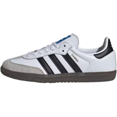Adidas Samba Kindersneakers - Wit - Maat 38 2/3 - Suède