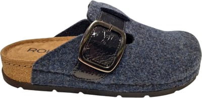 Rohde 6012 55 Dames Pantoffels - Blauw - 38