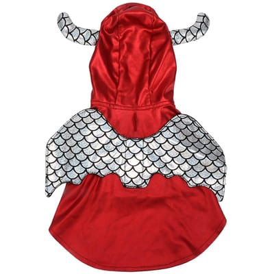 Huisdierenkostuum Comfortabel Zacht en Ademend Hond Halloween Kerst Cosplay KostuumM M(for 4-6.5kg) gray