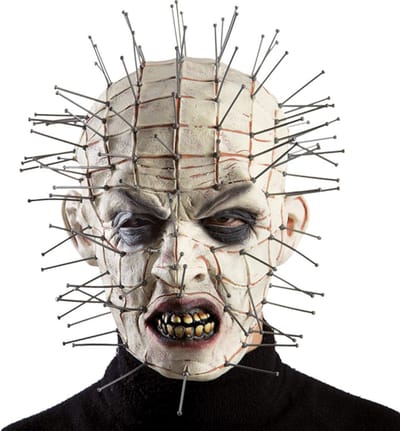 CARNIVAL TOYS - Monster met pinnen masker voor volwassenen - Maskers > Integrale maskers