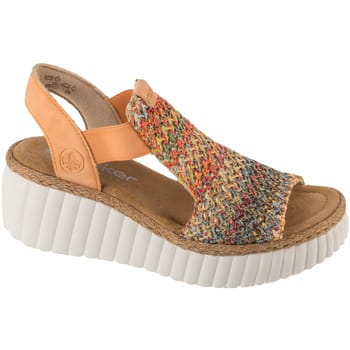 Rieker Sandals 69172, Vrouwen, Veelkleurig, Sandalen, maat: 38