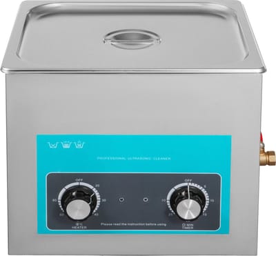 VEVOR Ultrasoon Reiniger 15L Ultrasone Reiniger met Verwarming Timer Brillen 40kHz Munten Geüpdatet