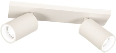 Lumidora Opbouwspot 75504 - DANNY IP - 2 Lichts - GU10 - Wit - Metaal - Badkamerlamp - IP44