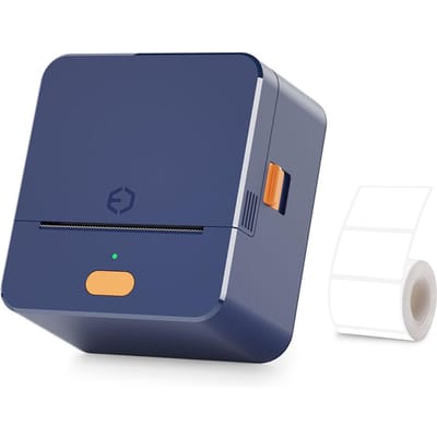 P1 Label Maker Machine 57 mm pocket thermische stickerprinter voor het organiseren van zelfklevende tags DIY-datum