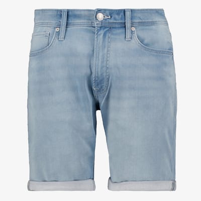 JJ REBEL heren denim short - Blauw - Maat S