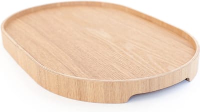 Bosign - CurveLine - Dienblad - Wilgenhout - Anti-slip - Medium -  39 x 26 x 3 cm