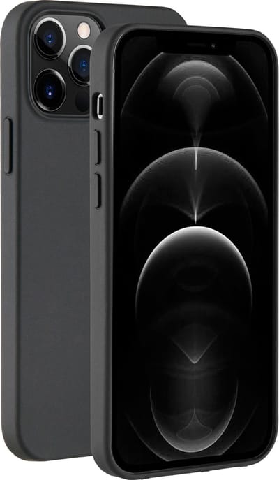 BeHello iPhone 12 / 12 Pro Gel Hoesje Zwart