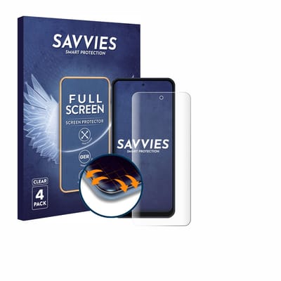 Savvies - Screenprotector voor Acer Acerone Liquid S262F5 - Folie Beschermfolie transparant volledig dekking 4 Stuks