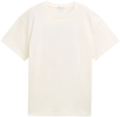 Tom Tailor - T-shirt met print - Maat 140 - Wool White