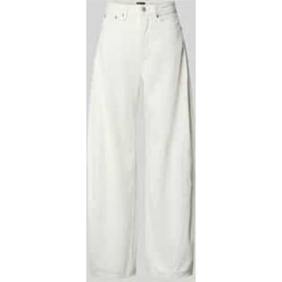 Tommy Hilfiger Ella Mid Barrel Denim White Größe: W26L32 | Ausgestellte Hosen Outlet | Damen | Blau