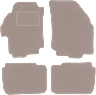 Beige veloursmatten voor: Suzuki Liana hatchback, sedan, stationwagen (2001-2004)