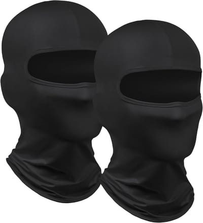 Balaclava voor Zomergebruik met UV-bescherming, Ademend en Sneldrogend voor Fietsen, Hardlopen en Motorrijden - Unisex, Elastisch, One Size