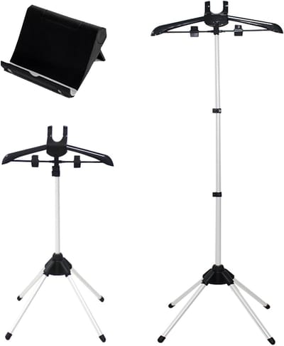 Draagbare Kledingstomer met Inklapbaar Droogrek en Verstelbare Hanger