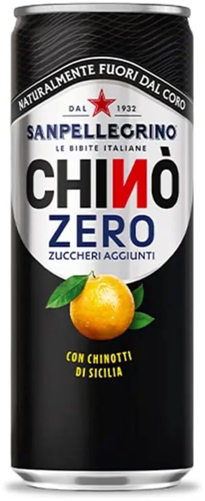 Sanpellegrino Chinò ZERO - Chinotto - Tray 24 x 33cl