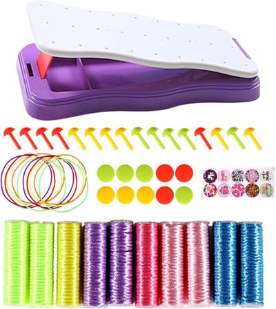 Armband Maker Kit - Vriendschap Armbanden - Creatief Knutselen - Draagbare Touw Weaver - Zoals Afgebeeld