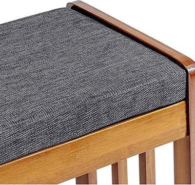 Buiten Zitkussen - Bankkussen Terras - Comfortabel Zitten - Antislip Ontwerp - 170 x 45 cm - Grijs
