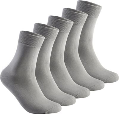 ALLTHEMEN Heren Sport Casual Sokken - Mid Calf 5 Paar One Size