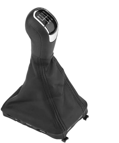 Dailygoods- Versnellingshendel 6 Versnellingen - Pookknop - Pookknop Universeel - PU-lederen Hoes - Eenvoudige Installatie - Vervanging OE-nummer 3T0 711 113 - Versnellingspook