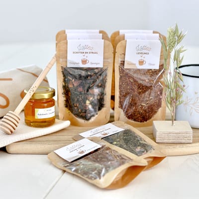 Lottea Giftbox Deluxe ´Ik wens jou alles´ - theebox, thee cadeau, thee cadeaupakket, thee geschenkset, cadeaubox, cadeau vriendschap, cadeau vriendin, cadeau moeder