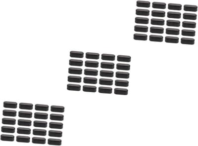 Kogelverbinders - Kettingconnector Jaloezieën - Raambekleding Repareren - Duurzaam Kunststof - 2.5X1.3X1CM - Zwart