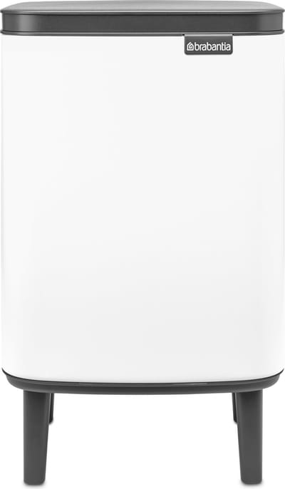 Brabantia Bo Hi Prullenbak - 7 liter - Badkamer - White