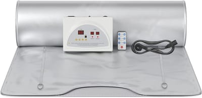 KAD® Infrarood Deken - Professionele Infrarood Deken - Sauna Mat voor Thuis - Verstelbare Temperatuur & Tijd - Grijs - ‎46cm x 35cm x 20cm