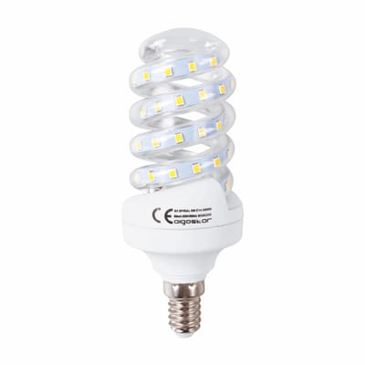 Spaarlamp E14 LED | spiraalvorm | 9W=62W | warmwit 3000K