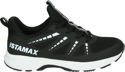 Istamax - IMAA3907 - Lage schoenenJongensKindersneakers - Kleur: Zwart - Maat: 36