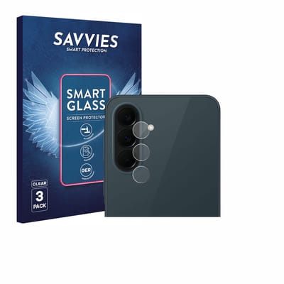 3 Stuks Savvies Screenprotector - geschikt voor Samsung Galaxy A37 5G (ALLEEN Camera Lens) - beschermfolie glas transparant