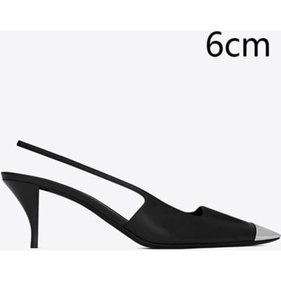 Nieuwe Sexy Metalen Vierkante Neus Sandalen Vrouwen Hoge Hakken Schoenen Vrouwen Vrouwelijk Stiletto Mode Feest Dames Schoenen Zapatos De Mujer 34 black