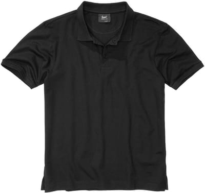 Brandit Poloshirt Pique Short Sleeve Heren Poloshirt - zwart - XL