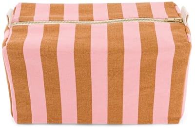 Rose in April Toilettas Vic Caramel Roze Strepen