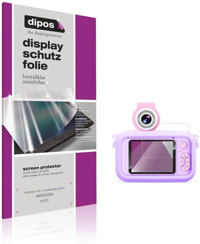 dipos – 4x Beschermfolie geschikt voor ARNSSIEN X101 | Krasbestendige & heldere Screenprotector Ultra-Thin
